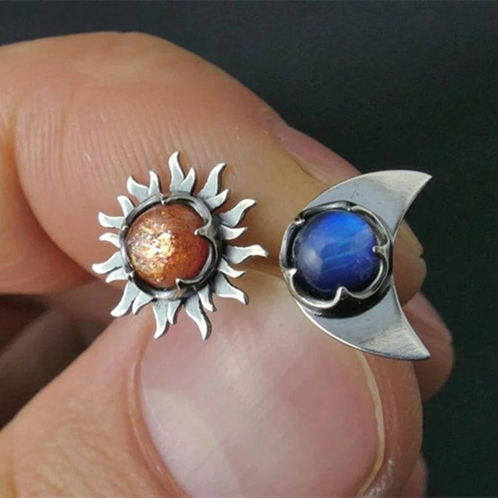 Orecchini Sole e Luna