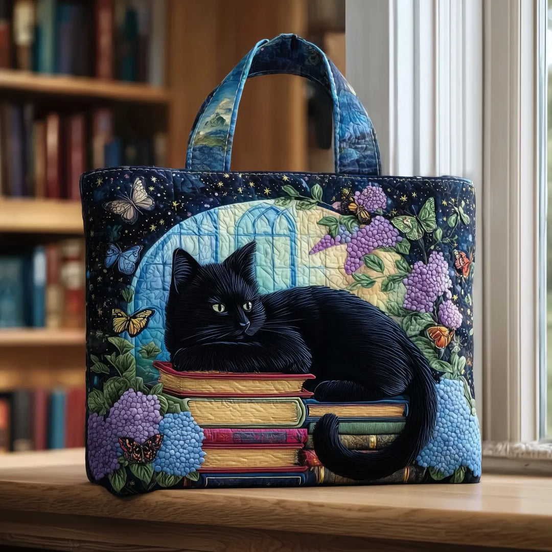 Borsa Artigianale | Il Gatto Nero e i Libri