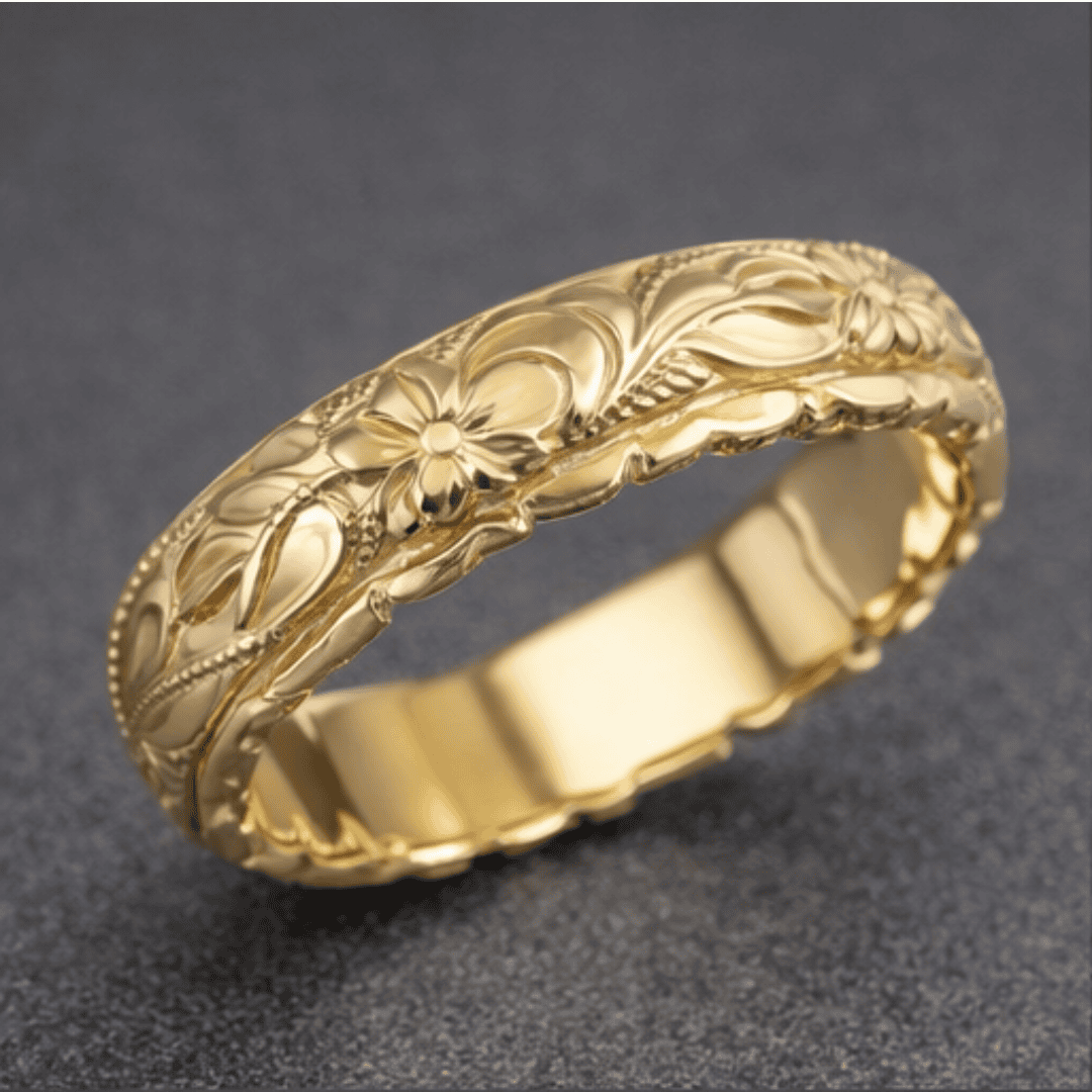 Anello in Oro a Catena Infinity