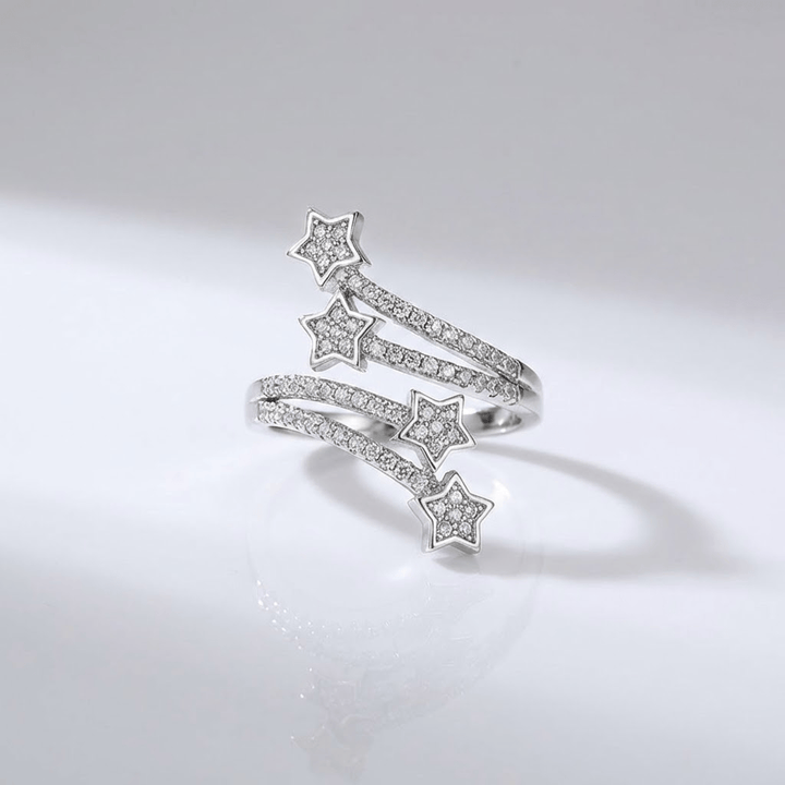WRAP IN ZIRCONIA ARGENTO - (REGOLABILE)