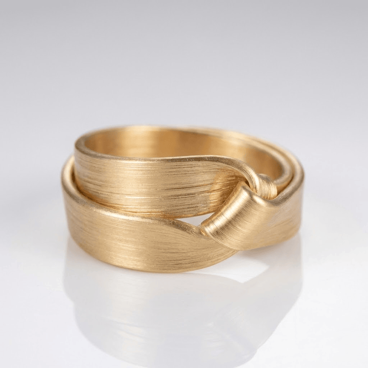 ANELLO VINTAGE IN RAME D'ORO - (REGOLABILE)