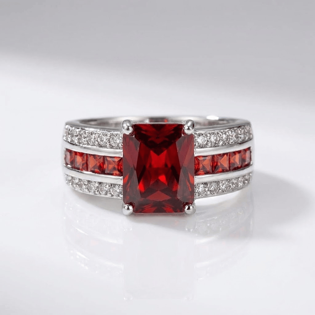 ANELLO VINTAGE IN GEMME