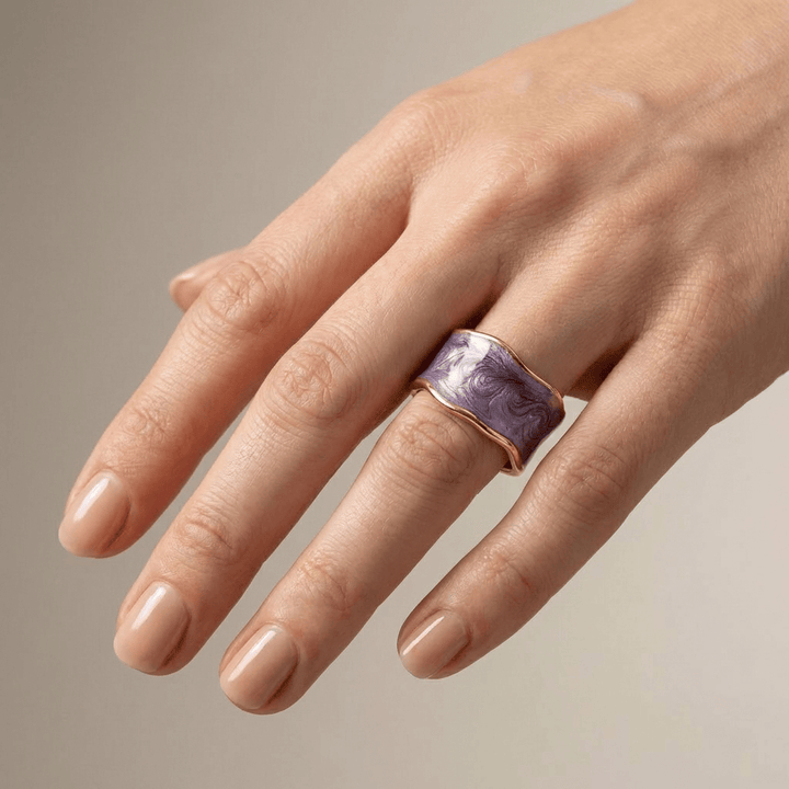 ANELLO VINTAGE ARTIGIANALE - (REGOLABILE)