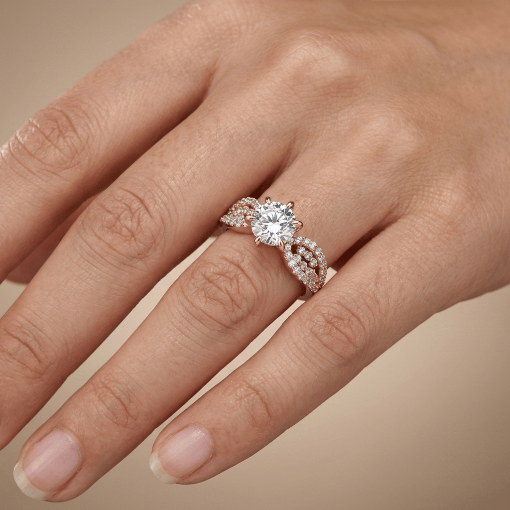 ANELLO LEGACY IN Zirconia ROSA ORO