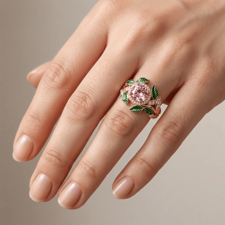 ANELLO DEL GIARDINO INCANTATO D'ORO