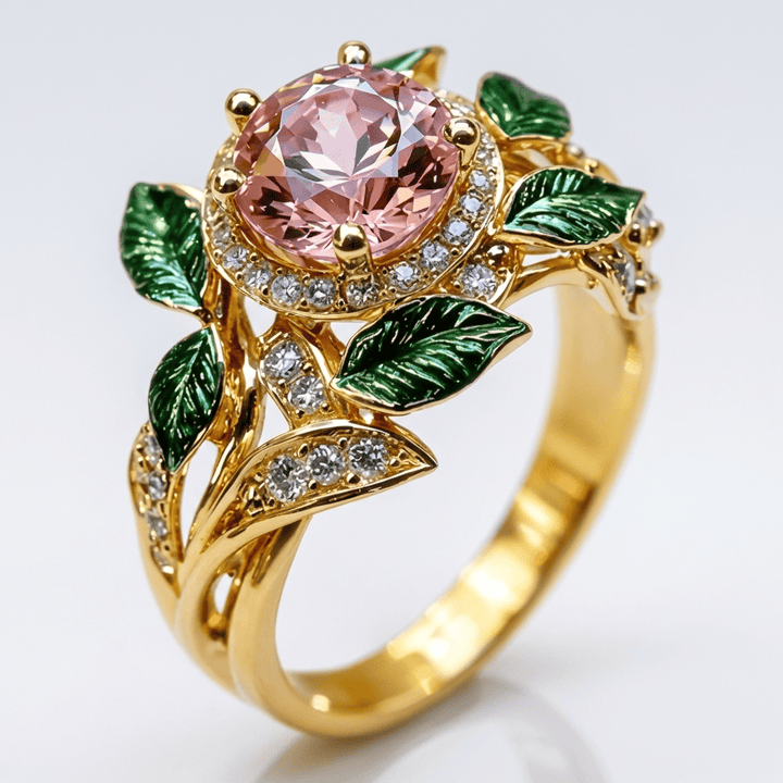 ANELLO DEL GIARDINO INCANTATO D'ORO