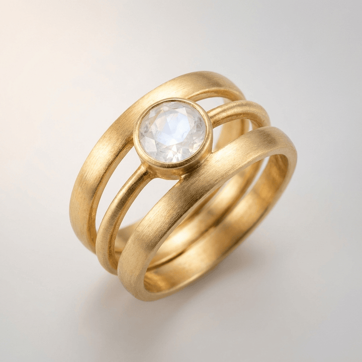 ANELLO IN OPALE D'ORO