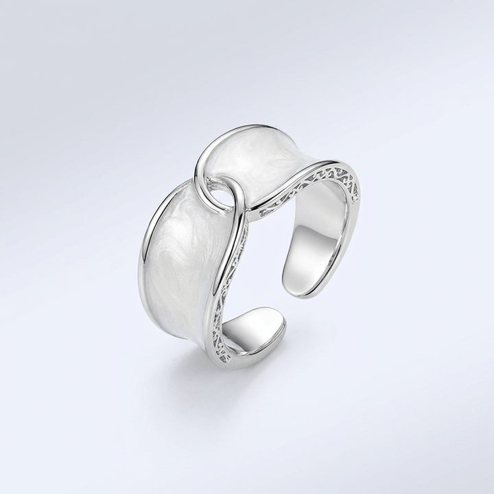 ANELLO DOPPIO IN GIADA - (REGOLABILE)