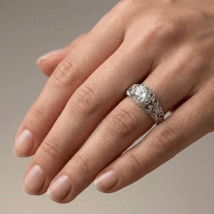 ANELLO ELEGANZA VINTAGE ARGENTO