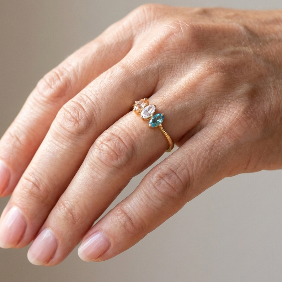 ANELLO TRIO D'ORO