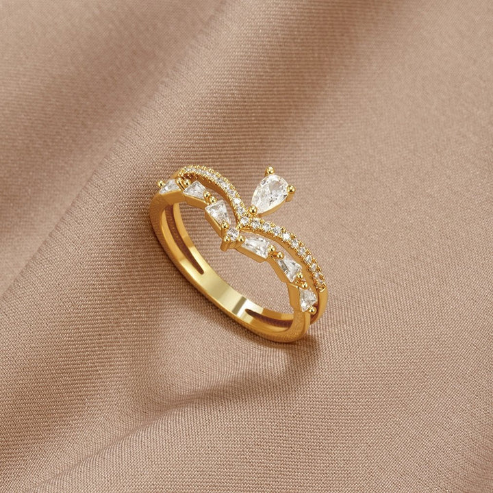 Aura - Anello di Cristallo Chic