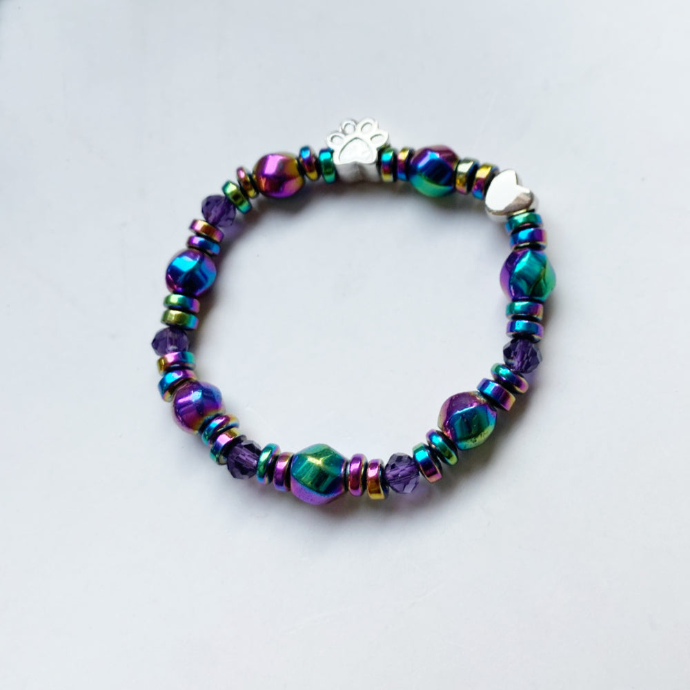 Bracciale Magnetico con Charm a Forma di Zampa