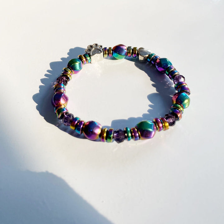 Bracciale Magnetico con Charm a Forma di Zampa