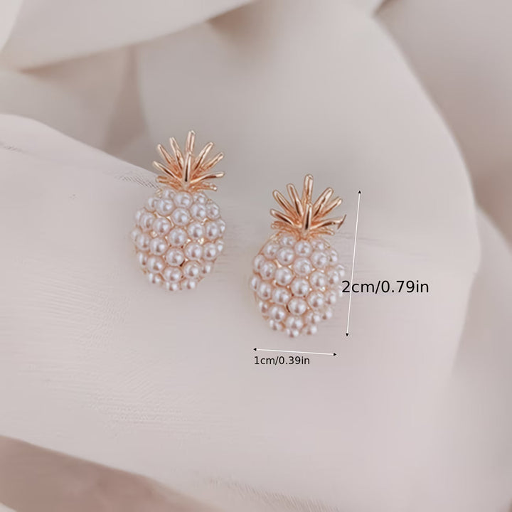 Orecchini Ananas di Perla