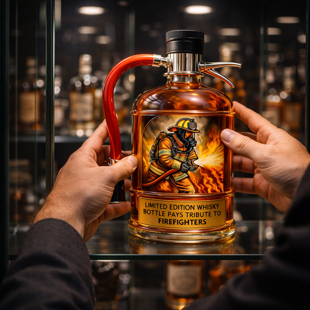 Bottiglia di Whisky - Edizione Estintore