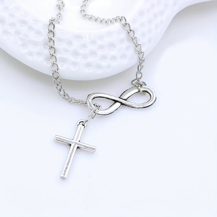 Collana con pendente Croce Eterna | Oro