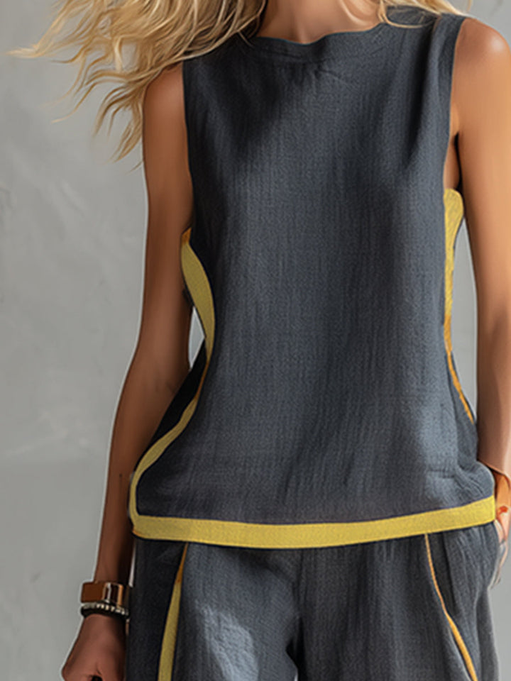 ESSENZIALE - Leila | Set Elegante in Cotone e Lino