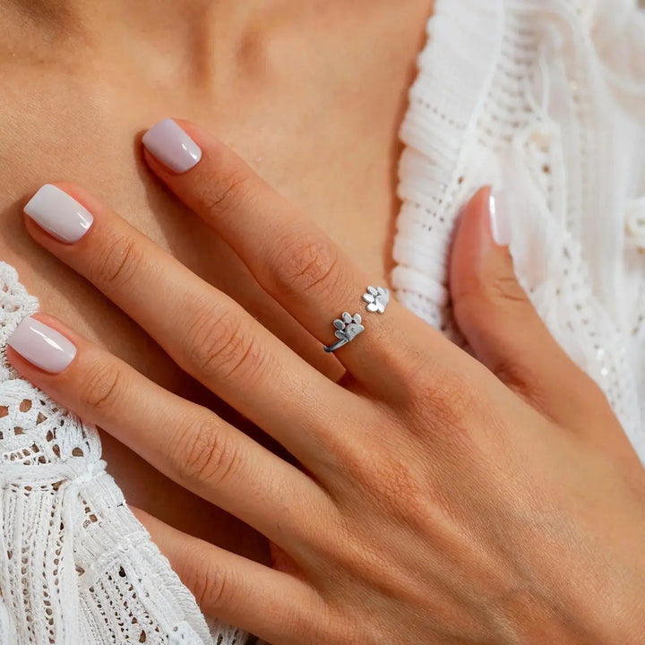 Anello Personalizzato con Iniziale dell'Animale