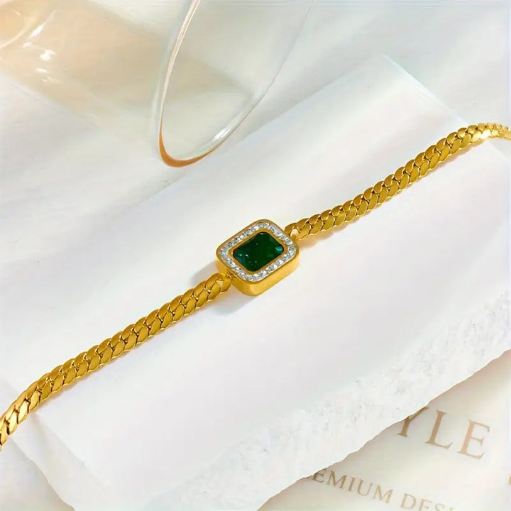 Bracciale Pietra Verde Divino