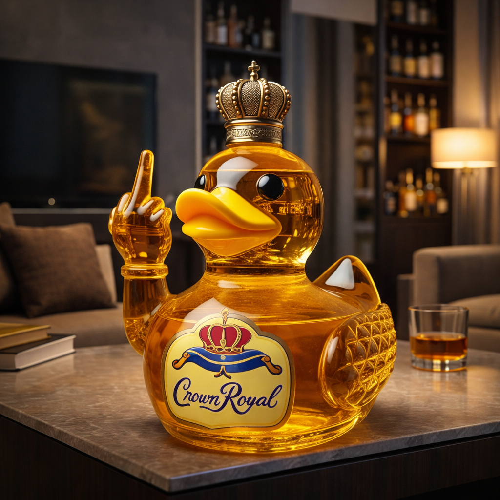 Bottiglia di Whiskey - Edizione Rebel Duck