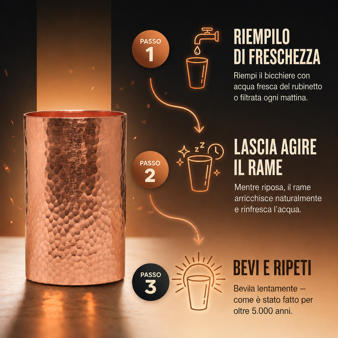 Tazza in Rame Puro di Lucia & Mila