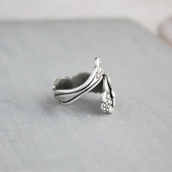 Anello Fiore Colibrì