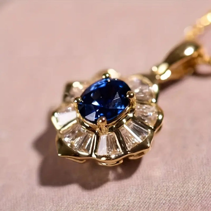 Collana color oro Notte Blu