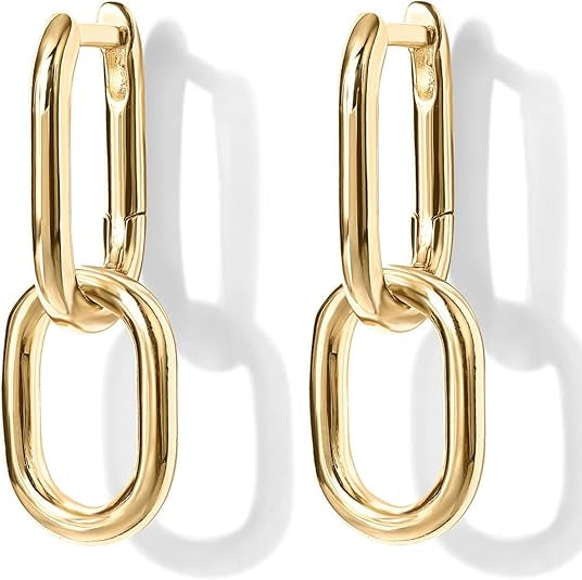 Orecchini a cerchio con gancio | Oro