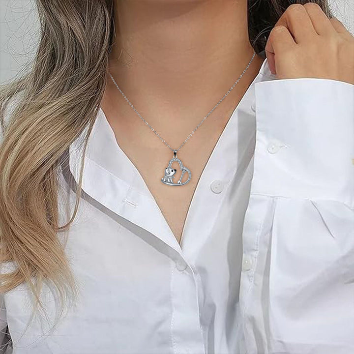 Collana per Cani con Pendente a Cuore