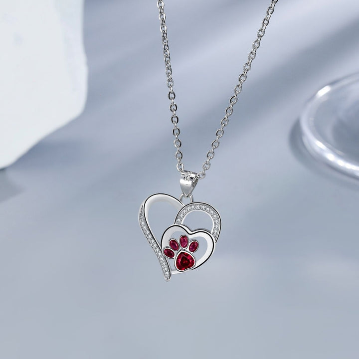 Collana con Stampa di Zampa Carina