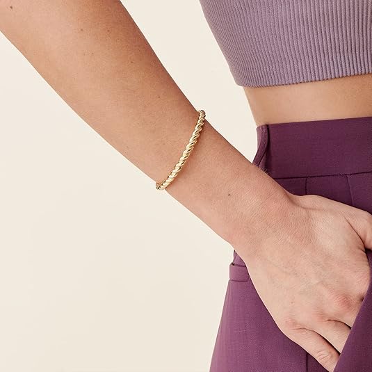 Bracciale Attorcigliato | Oro