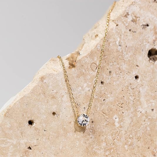 Collana Aurora Cristallo | Oro