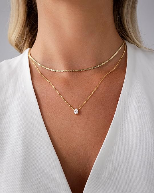 Collana a strati Halo | Oro