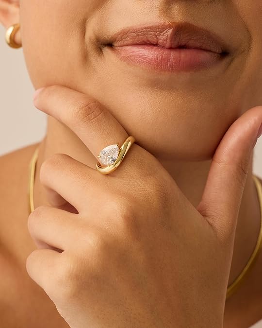 Anello Promessa Ondulato | Oro