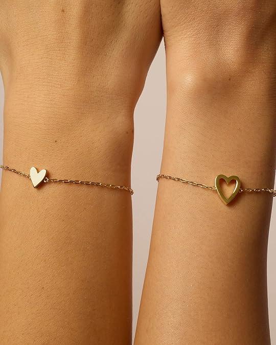Braccialetti Cuore Radiante | Oro