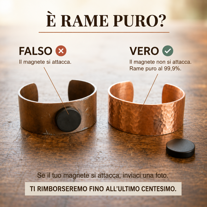 Spirale a Mano in Rame di Lucia & Mila