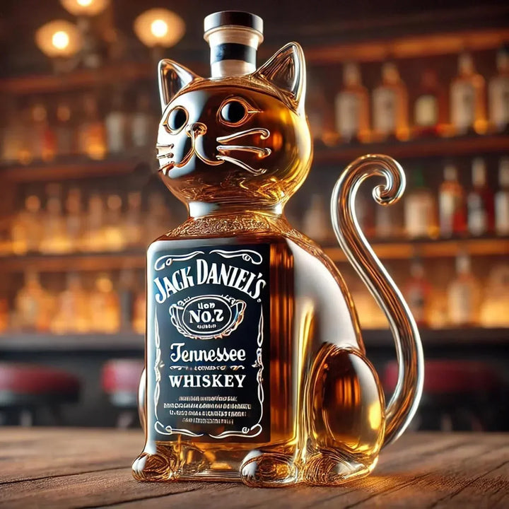 Bottiglia di Whisky - Edizione Gatto
