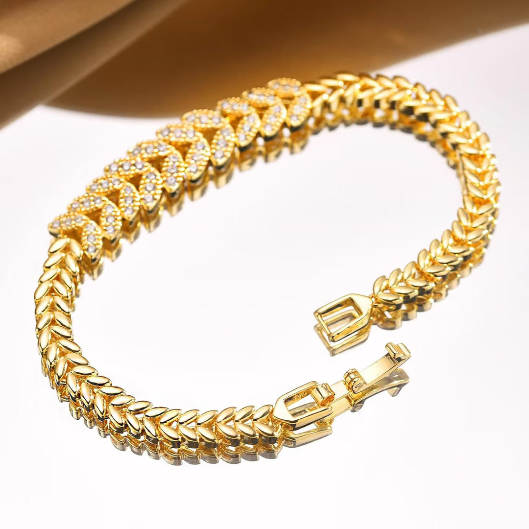 Bracciale Tennis Everleaf | Oro
