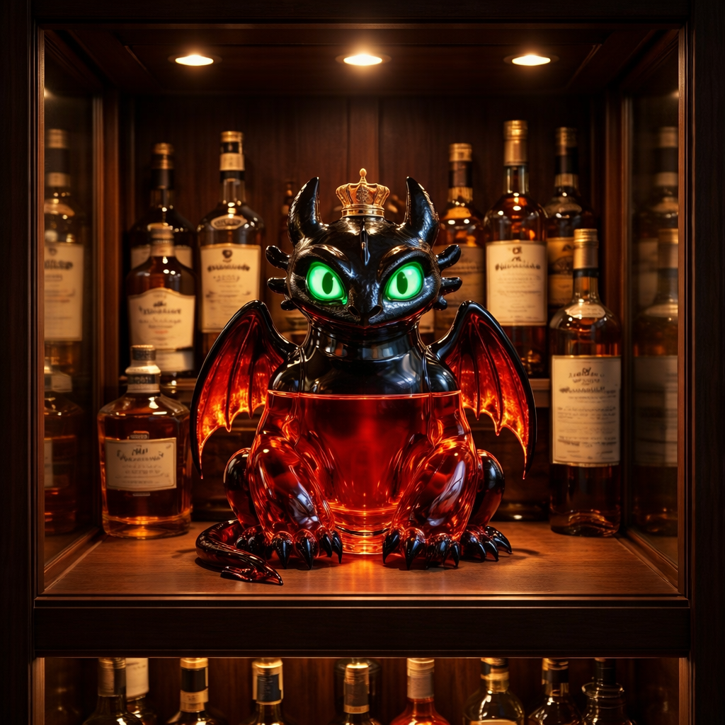 Bottiglia di Whiskey - Edizione Drago