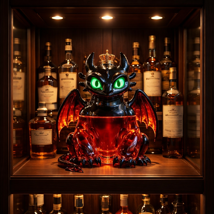 Bottiglia di Whiskey - Edizione Drago