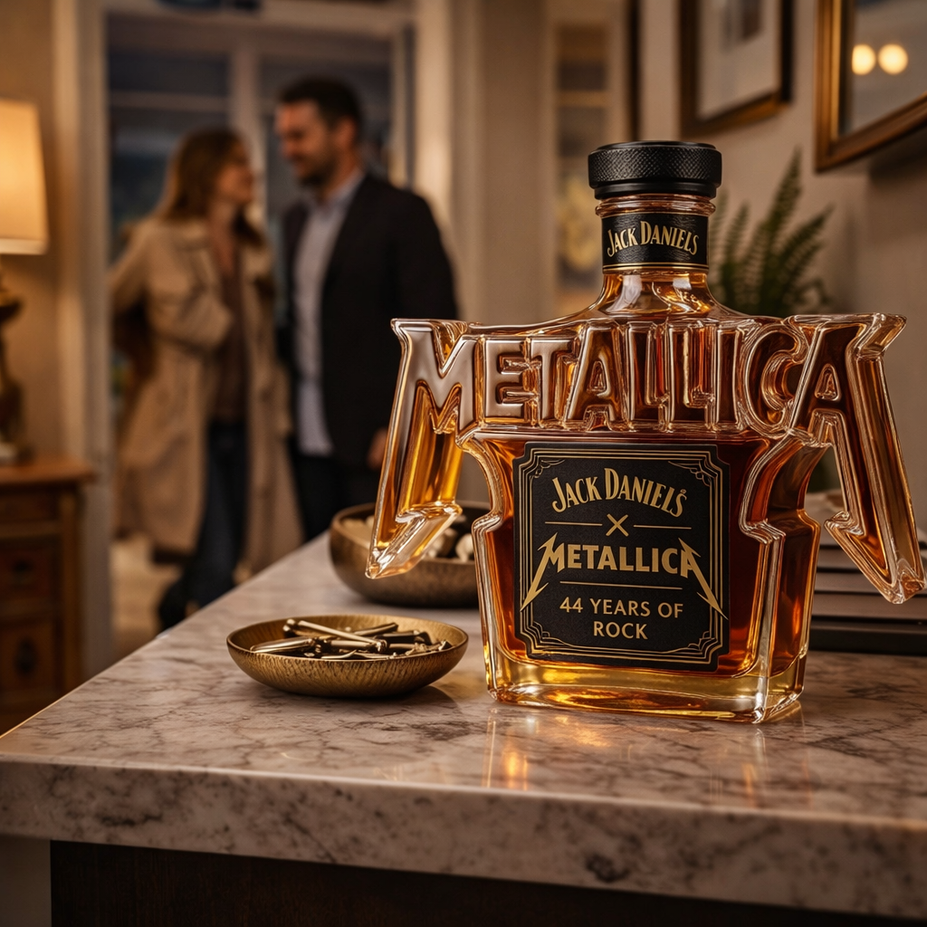 Bottiglia di Whiskey - Edizione Rock Metallica