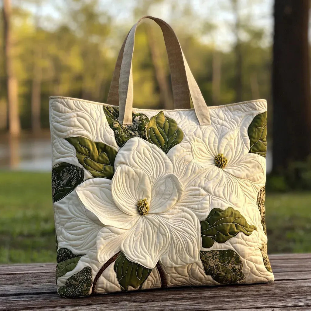Borsa Artigianale | Fiori Bianchi