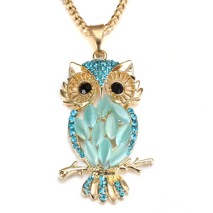 Collana Gufo Dorato