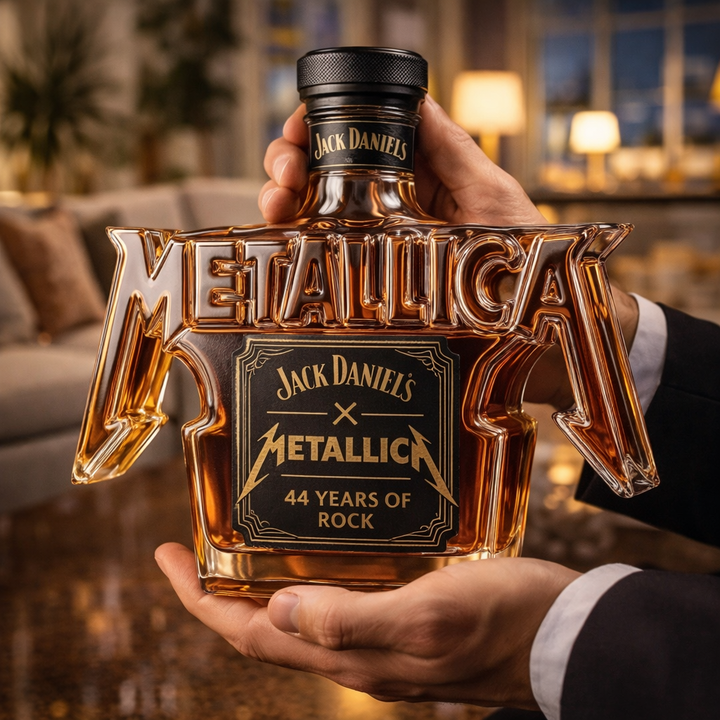 Bottiglia di Whiskey - Edizione Rock Metallica