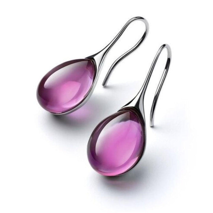 Orecchini a Goccia in Cristallo Minimalisti