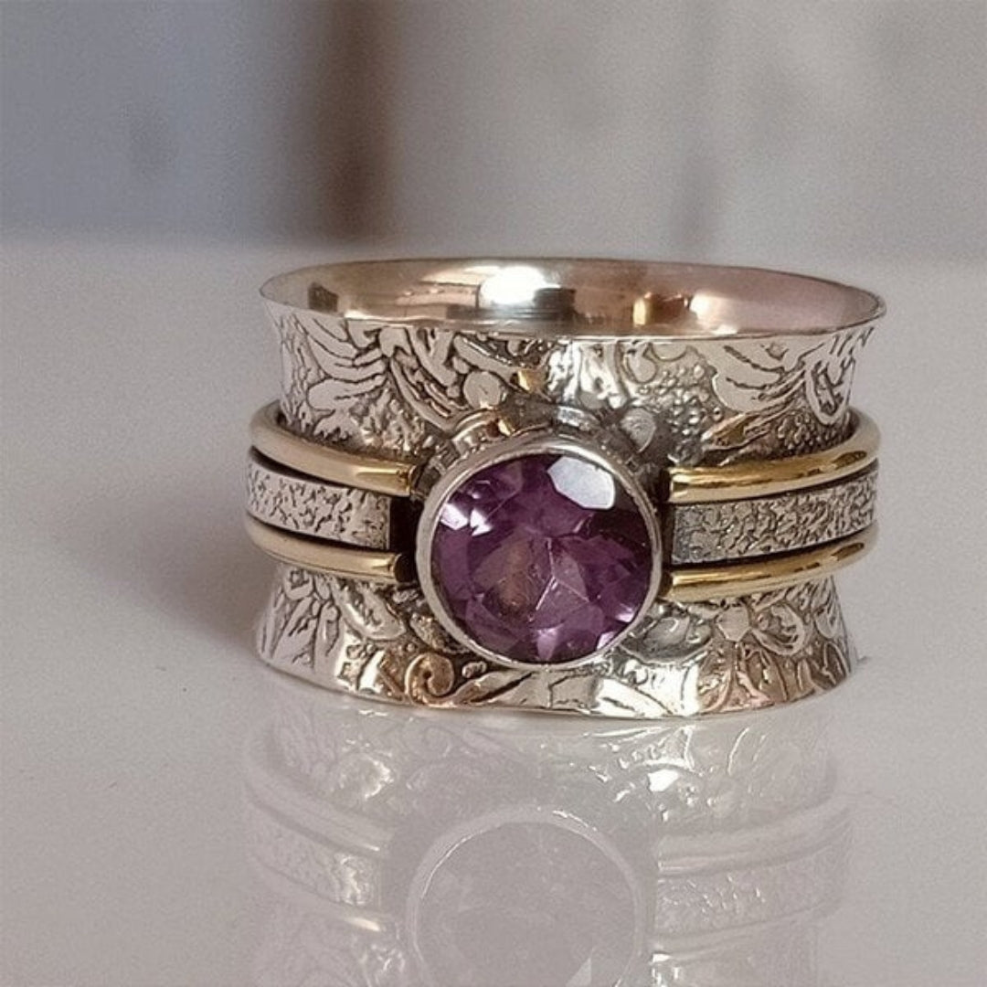 Anello di Meditazione in Cristallo Boemo