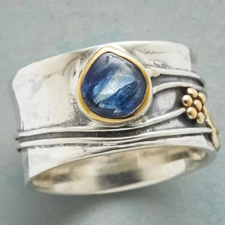 Bree - Anello Meditativo in Gemme Bohemiane