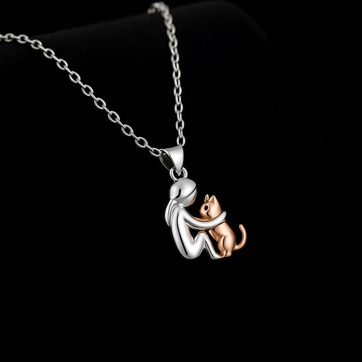 Collana con Ciondolo a Forma di Gatto con Orecchini in Omaggio – Offerta a Tempo Limitato