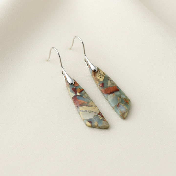 Charm - Orecchini in Pietra Naturale Vintage