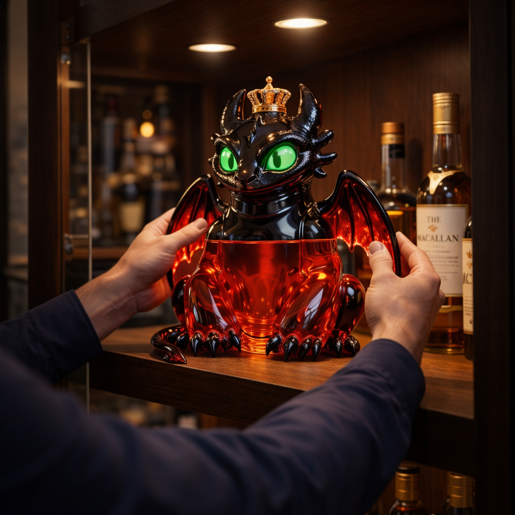 Bottiglia di Whiskey - Edizione Drago